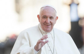 ep el papa en una foto de archivo