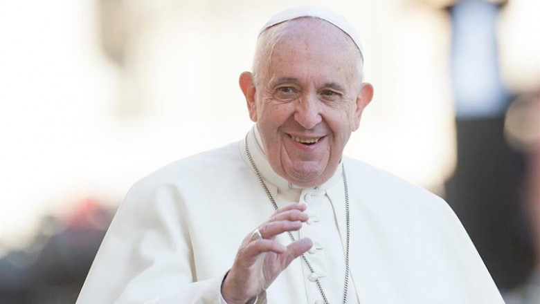 ep el papa en una foto de archivo