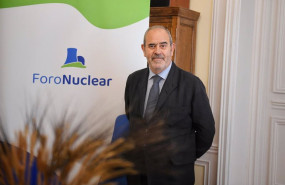 ep el presidente de foro nuclear ignacio araluce llega a presentar el informe resultados nucleares