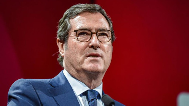 ep el presidente de la ceoe antonio garamendi durante la asamblea general de proclamacion del ep el presidente de la ceoe antonio garamendi durante la asamblea general de proclamacion del