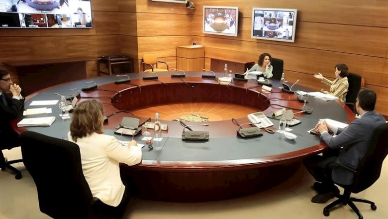 El presidente del Gobierno, Pedro Sánchez, preside el consejo de Ministros En Madrid, (España), a 19 de mayo de 2020. | Moncloa ep el presidente del gobierno pedro sanchez preside el consejo de ministros en madrid espana a 19 de