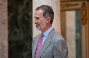 ep el rey felipe vi durante su audiencia con el presidente de la patronal catalana foment del ep el rey felipe vi durante su audiencia con el presidente de la patronal catalana foment del