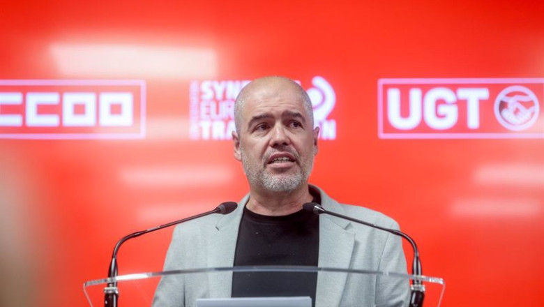 ep el secretario general de ccoo unai sordo valora como espectaculares los datos de la epa para el ep el secretario general de ccoo unai sordo valora como espectaculares los datos de la epa para el