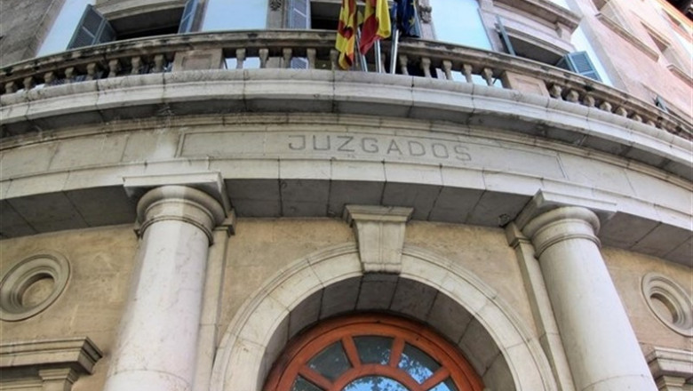 ep fachada de los tribunales de la avenida alemania de palma