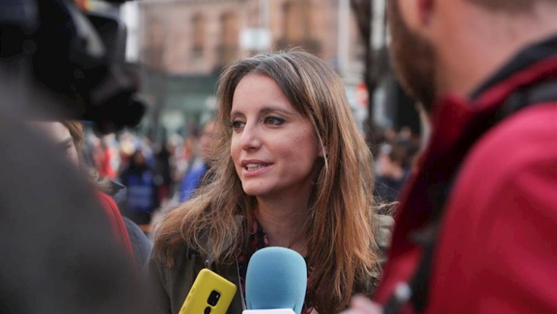 Imagen de recurso de la delegada de Cultura, Turismo y Deporte de Madrid, Andrea Levy. | Ricardo Rubio - Europa Press ep imagen de recurso de la delegada de cultura turismo y deporte de madrid andrea levy