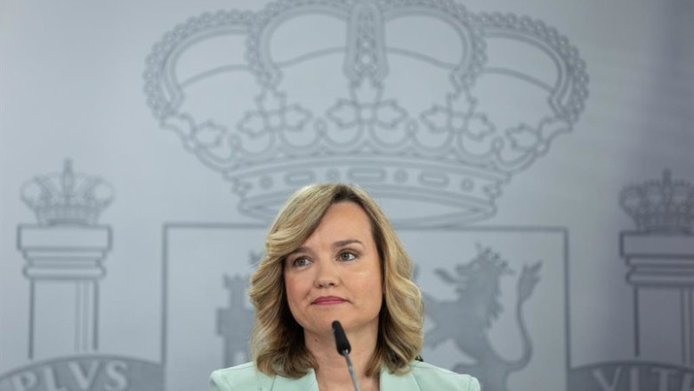 ep la ministra de educacion y formacion profesional de espana y portavoz pilar alegria