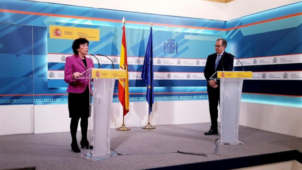 ep la ministra de educacion y fp isabel celaa y el consejero de educacion y juventud de la comunidad
