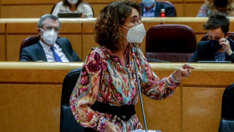 ep la ministra de hacienda maria jesus montero interviene durante una sesion de control al gobierno ep la ministra de hacienda maria jesus montero interviene durante una sesion de control al gobierno