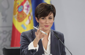 ep la ministra portavoz isabel rodriguez interviene en una rueda de prensa tras la reunion del