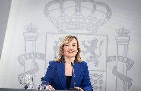 ep la ministra portavoz pilar alegria durante una rueda de prensa posterior al consejo de ministros