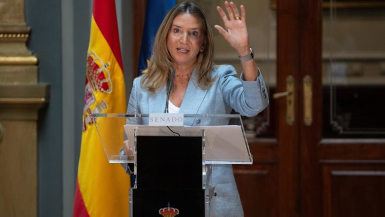 ep la portavoz del pp en el senado alicia garcia en una imagen de este jueves ep la portavoz del pp en el senado alicia garcia en una imagen de este jueves