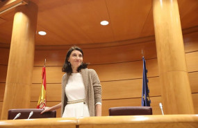 ep la presidenrta del senado pilar llop psoe durante la sesion de constitucion de la diputacion