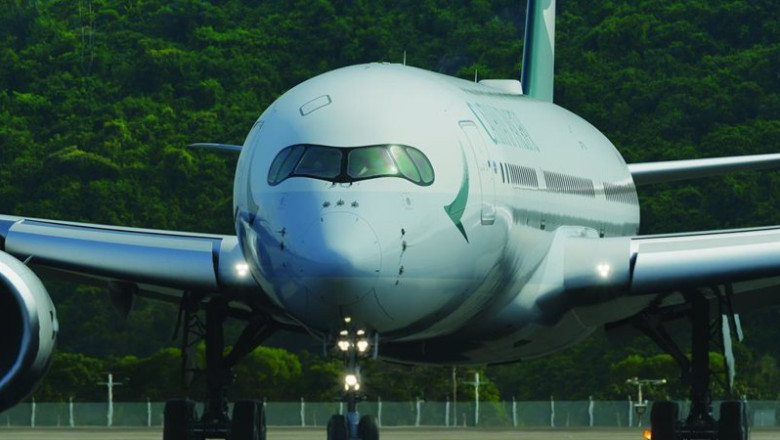 La Unión Europea ordena inspecciones del Airbus A350 tras el incendio de un vuelo en Cathay Pacific. | CATHAY PACIFIC ep la union europea ordena inspecciones del airbus a350 tras el incendio de un vuelo en cathay