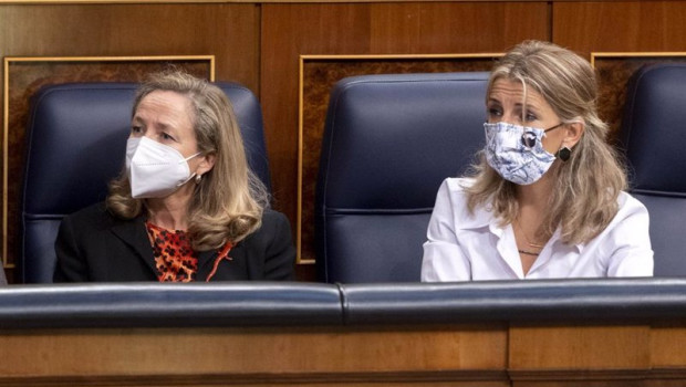 ep la vicepresidenta primera y ministra de asuntos economicos nadia calvino i y la vicepresidenta