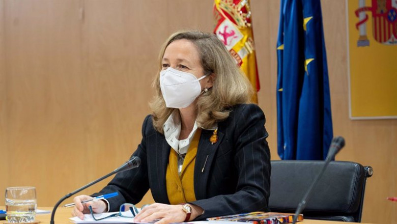 La vicepresidenta tercera del Gobierno y ministra de Asuntos Económicos y Transformación Digital, Nadia Calviño, en la reunión de la Conferencia Sectorial de Transformación Digital | MINISTERIO DE ASUNTOS ECONÓMICOS Y TD ep la vicepresidenta tercera del gobierno y ministra de asuntos economicos y transformacion digital 20210125165004