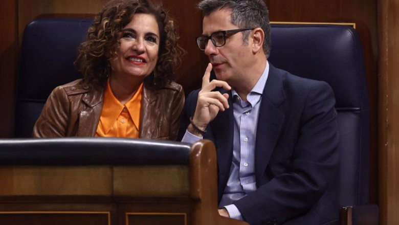 ep los ministros de hacienda maria jesus montero y de presidencia felix bolanos en el congreso ep los ministros de hacienda maria jesus montero y de presidencia felix bolanos en el congreso