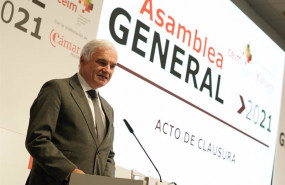 ep miguel garrido presidente de ceim en una imagen de archivo durante la asamblea general de la