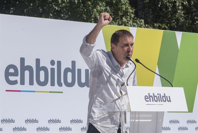 Otegi durante un mitin | EH BILDU ep otegi durantemitin