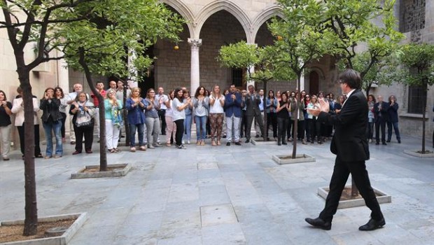 ep presidentela generalitat carles puigdemont antes consell executiu
