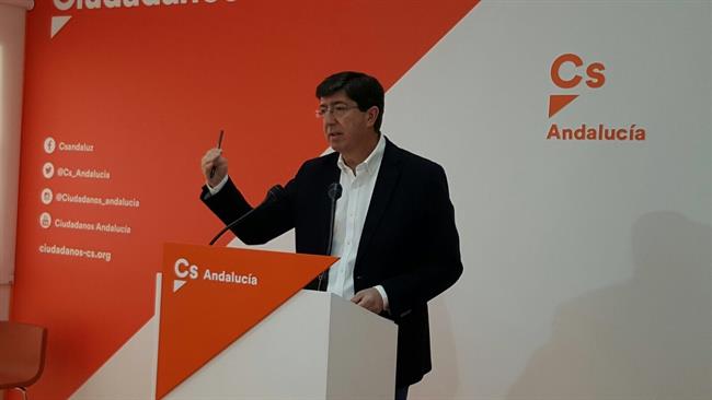 El presidente y portavoz del grupo de Ciudadanos en el Parlamento, Juan Marín | EUROPA PRESS/CS ep presidenteportavozgrupociudadanosparlamento juan marin