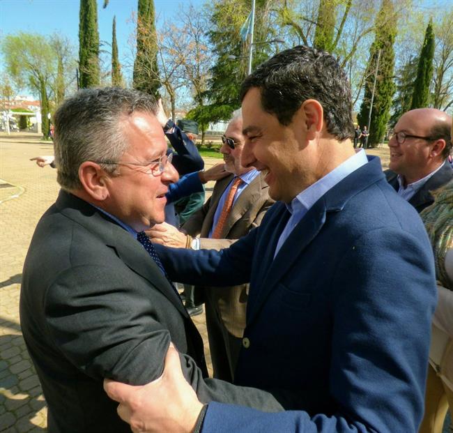 El presidente del PP-A, Juanma Moreno, en Pozoblanco (Córdoba) | PP ep presidentepp-a juanma moreno en pozoblanco cordoba