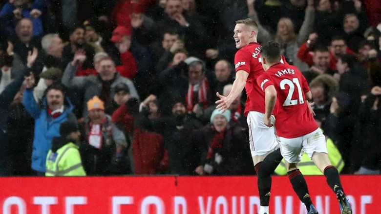 ep scott mctominay celebrate su gol ante el manchester city en la premier league 2019-2020 ep scott mctominay celebrate su gol ante el manchester city en la premier league 2019-2020