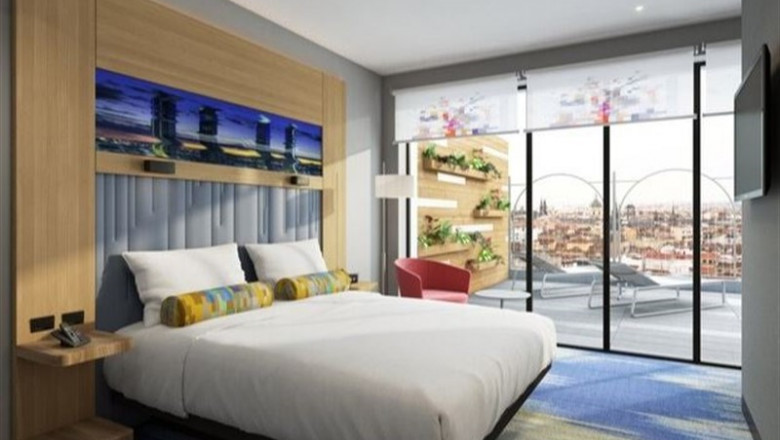 Una de las habitaciones del hotel Aloft Madrid Gran Vía | MARRIOTT ep unalas habitacioneshotel aloft madrid gran via