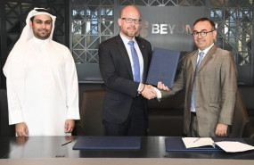 equipo de beyon con oriol baus de b2brouter