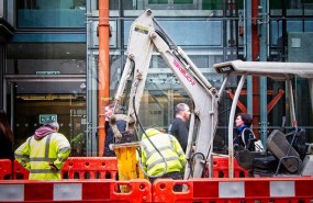 roadworks construction roadworks construction