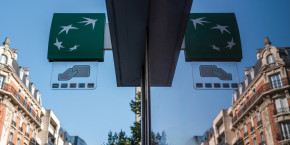 the logo of bnp paribas outside a bank office in paris 20241120143633 