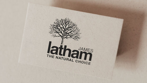 dl james latham aim timber panel decorative supplier construction materials building supplies logo