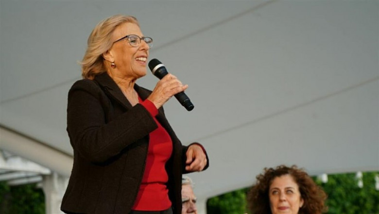 26M.- Carmena se pone al lado de los que "necesitan justicia e instituciones" y acude a Orcasitas "a rendir cuentas" | MÁS MADRID ep 26m- carmenaponeladolos que necesitan justicia e instituciones y acudeorcasitas a rendir cuentas