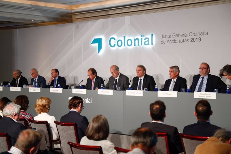 Colonial aprueba el reparto de un dividendo de 0,24 euros el 8 de julio