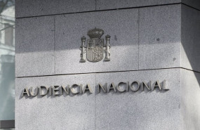 ep archivo   imagen de la fachada de la audiencia nacional madrid
