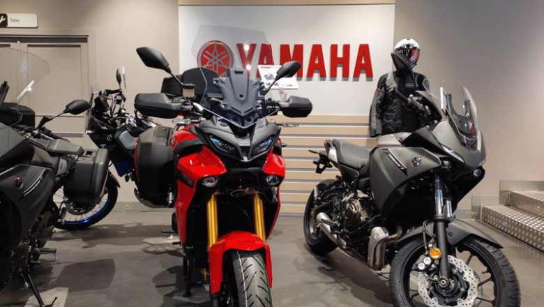 Archivo - Motos nuevas expuestas en un concesionario | EUROPA PRESS - Archivo ep archivo motos nuevas expuestas en un concesionario