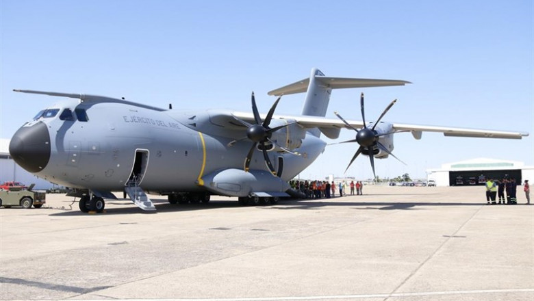 Avión Airbus A400M | BASE AÉREA DE TALAVERA ep avion airbus a400m