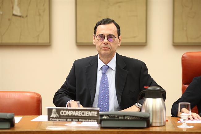 Caruana comparece ante la Comisión de Investigación sobre la crisis financiera | EUROPA PRESS ep caruana comparecela comisioninvestigacionla crisis financiera