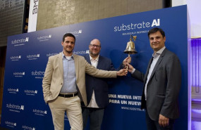 ep de izquierda a derecha el consejero delegado de substrate ai jose ivan garcia el director de