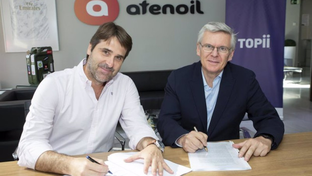 ep el director general de atenoil liborio porteros izda y el director de desarrollo de negocio de