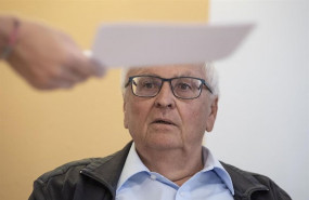 ep el expresidente de la dfb theo zwanziger uno de los acusados en el juicio por los pagos indebidos