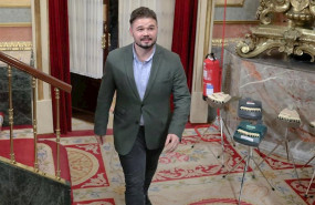 ep el portavoz de erc en el congreso gabriel rufian durante una sesion plenaria en el congreso de