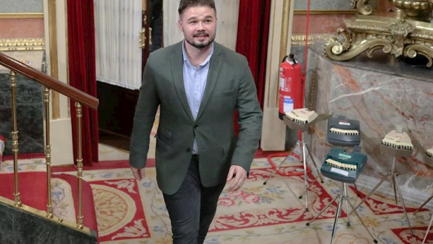 ep el portavoz de erc en el congreso gabriel rufian durante una sesion plenaria en el congreso de ep el portavoz de erc en el congreso gabriel rufian durante una sesion plenaria en el congreso de