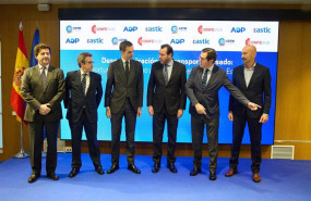 ep el presidente de la ceoe antonio garamendi 2d y el ministro de transportes y movilidad sostenible