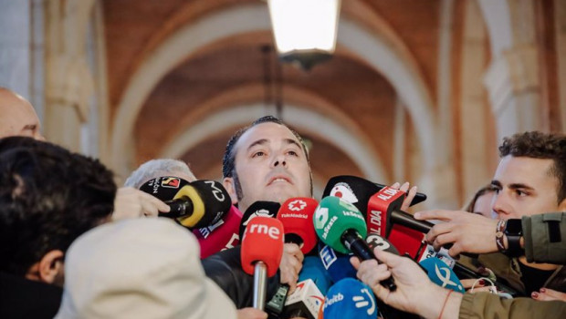 ep el presidente de la plataforma nacional en defensa del transporte manuel hernandez tras su