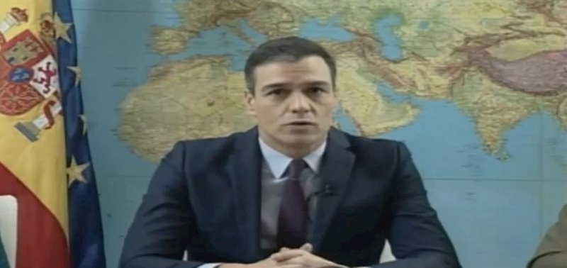 El presidente del Gobierno en funciones, Pedro Sánchez, felicita la Navidad a los militares desplegados en el exterior | GOBIERNO DE ESPAÑA ep el presidente del gobierno en funciones pedro sanchez felicita la navidad a los militares