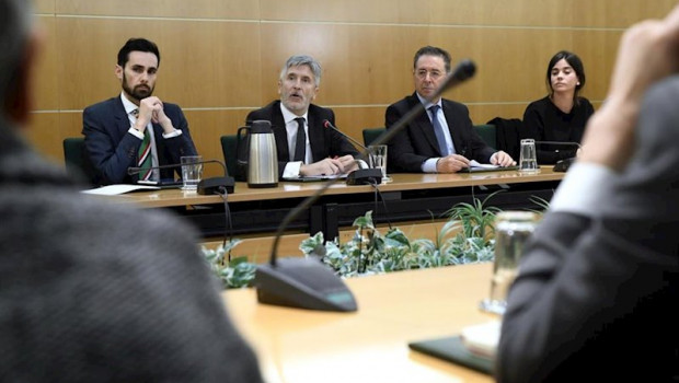 ep el secretario de estado de seguridad rafael perez 1i junto al ministro de interior fernando