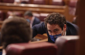 ep el secretario general del pp teodoro garcia egea durante una sesion plenaria en el congreso