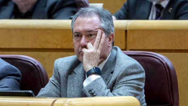 ep el senador del psoe y presidente del consejo politico federal del partido juan espadas durante