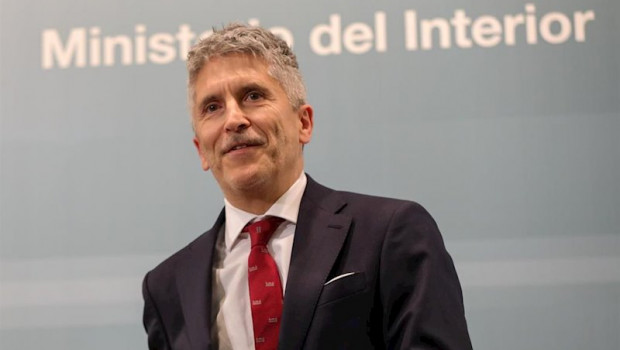 ep fernando grande-marlaska tras tomar posesion por segunda vez de su cargo como ministo del