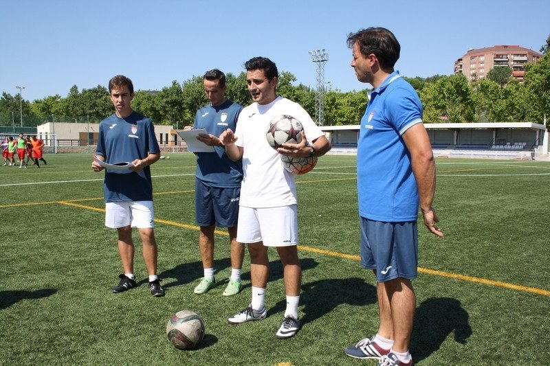 ep imagen de un campo de futbol en la localidad de tres cantos